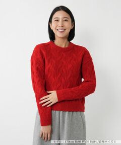 NEMIKA / ネミカ ニット・セーター | ケーブル編みクルーネックニット【NEMIKA】