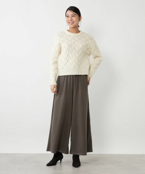 NEMIKA / ネミカ ニット・セーター | ケーブル編みクルーネックニット【NEMIKA】 | 詳細10