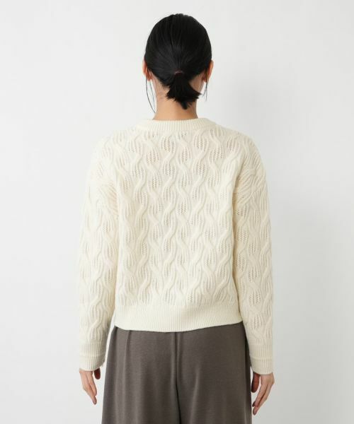 NEMIKA / ネミカ ニット・セーター | ケーブル編みクルーネックニット【NEMIKA】 | 詳細15