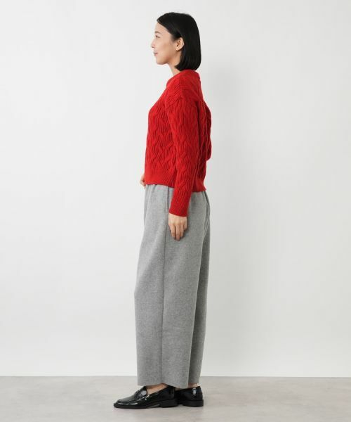 NEMIKA / ネミカ ニット・セーター | ケーブル編みクルーネックニット【NEMIKA】 | 詳細2