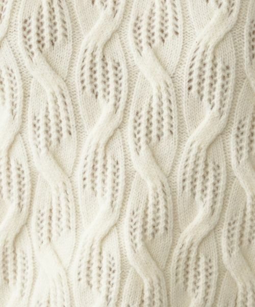 NEMIKA / ネミカ ニット・セーター | ケーブル編みクルーネックニット【NEMIKA】 | 詳細20