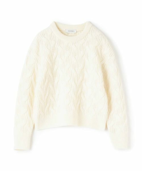 NEMIKA / ネミカ ニット・セーター | ケーブル編みクルーネックニット【NEMIKA】 | 詳細27