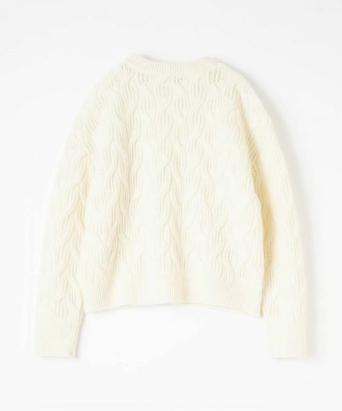 NEMIKA / ネミカ ニット・セーター | ケーブル編みクルーネックニット【NEMIKA】 | 詳細28