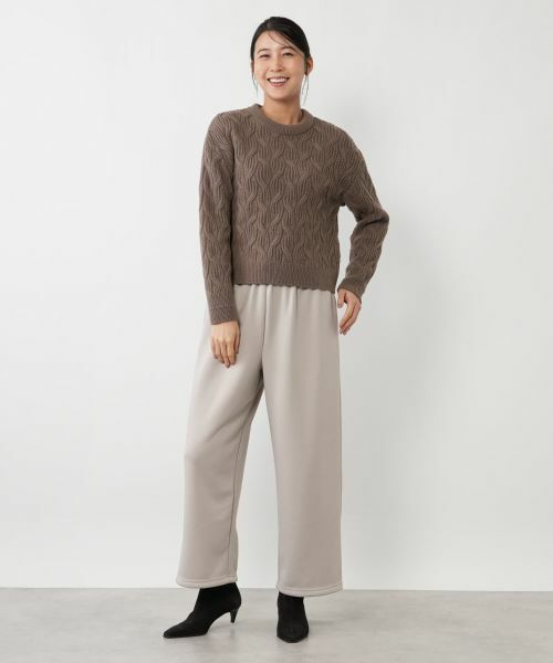 NEMIKA / ネミカ ニット・セーター | ケーブル編みクルーネックニット【NEMIKA】 | 詳細7