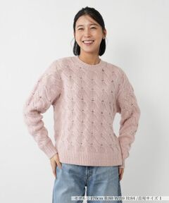 NEMIKA / ネミカ ニット・セーター | バスケット編みクルーネックニット【NEMIKA】