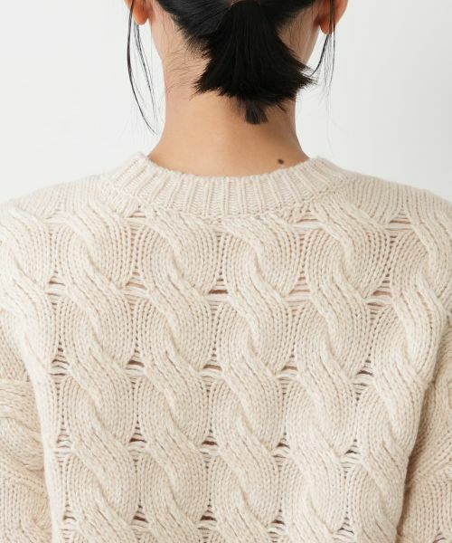 NEMIKA / ネミカ ニット・セーター | バスケット編みクルーネックニット【NEMIKA】 | 詳細14