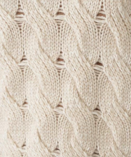 NEMIKA / ネミカ ニット・セーター | バスケット編みクルーネックニット【NEMIKA】 | 詳細17