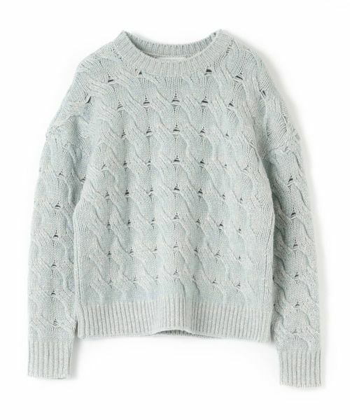 NEMIKA / ネミカ ニット・セーター | バスケット編みクルーネックニット【NEMIKA】 | 詳細20