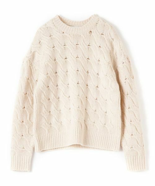 NEMIKA / ネミカ ニット・セーター | バスケット編みクルーネックニット【NEMIKA】 | 詳細22