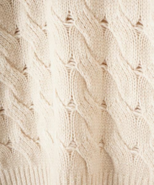 NEMIKA / ネミカ ニット・セーター | バスケット編みクルーネックニット【NEMIKA】 | 詳細25