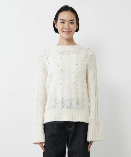 NEMIKA / ネミカ ニット・セーター | ビジューケーブル編みニット【NEMIKA】 | 詳細13