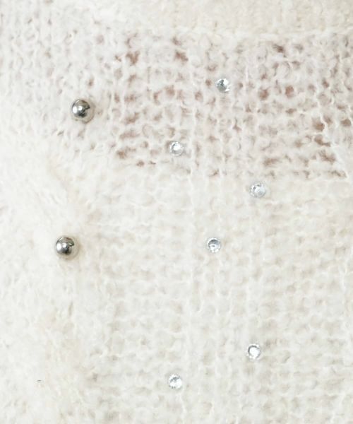 NEMIKA / ネミカ ニット・セーター | ビジューケーブル編みニット【NEMIKA】 | 詳細20