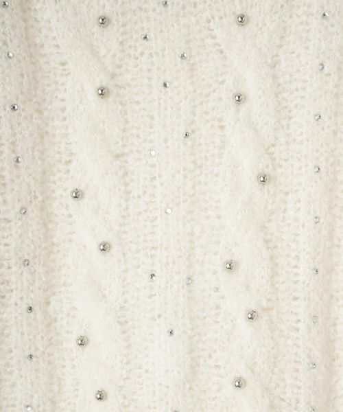 NEMIKA / ネミカ ニット・セーター | ビジューケーブル編みニット【NEMIKA】 | 詳細24