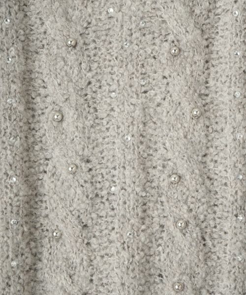 NEMIKA / ネミカ ニット・セーター | ビジューケーブル編みニット【NEMIKA】 | 詳細28