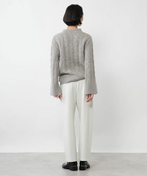 NEMIKA / ネミカ ニット・セーター | ビジューケーブル編みニット【NEMIKA】 | 詳細6