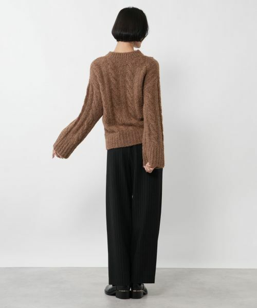 NEMIKA / ネミカ ニット・セーター | ビジューケーブル編みニット【NEMIKA】 | 詳細9