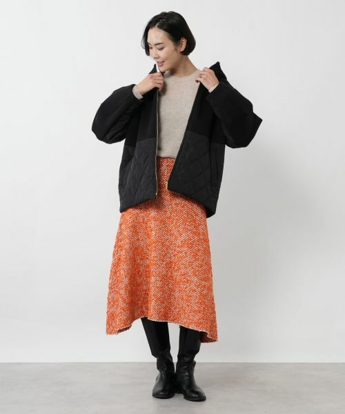 NEMIKA / ネミカ その他アウター | キルティング切替フーデッドコート【NEMIKA】 | 詳細1