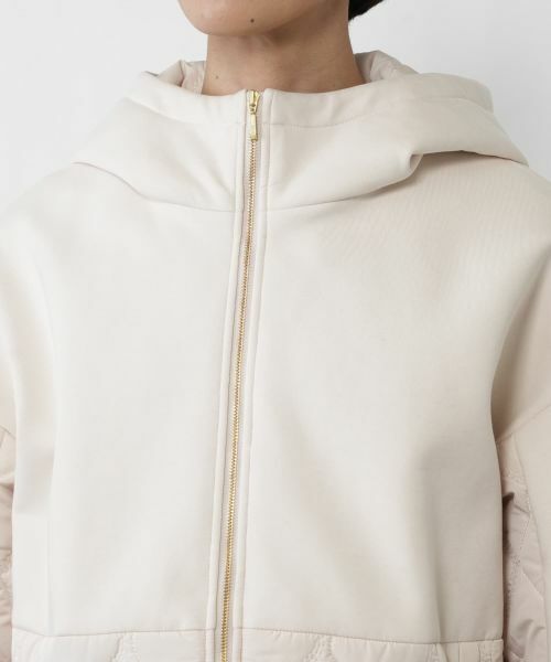 NEMIKA / ネミカ その他アウター | キルティング切替フーデッドコート【NEMIKA】 | 詳細10