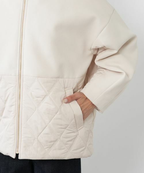 NEMIKA / ネミカ その他アウター | キルティング切替フーデッドコート【NEMIKA】 | 詳細12