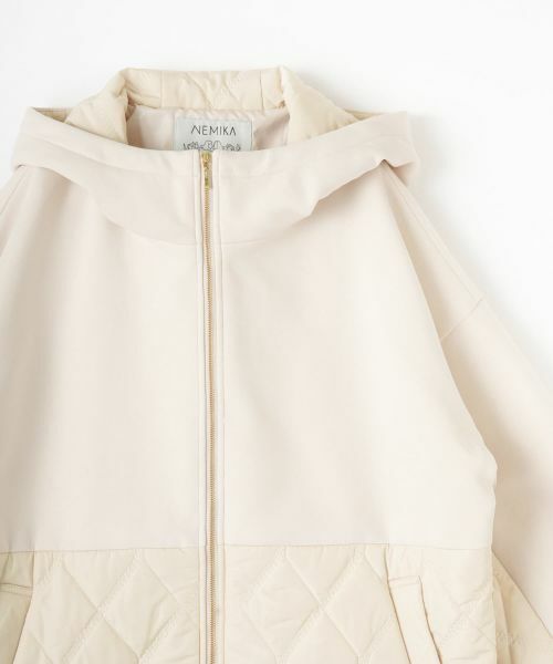 NEMIKA / ネミカ その他アウター | キルティング切替フーデッドコート【NEMIKA】 | 詳細18