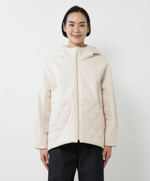 NEMIKA / ネミカ その他アウター | キルティング切替フーデッドコート【NEMIKA】 | 詳細7