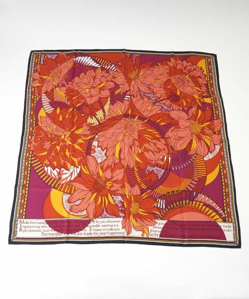 NEMIKA / ネミカ バンダナ・スカーフ | プリントスカーフ【manipuri】 | 詳細1