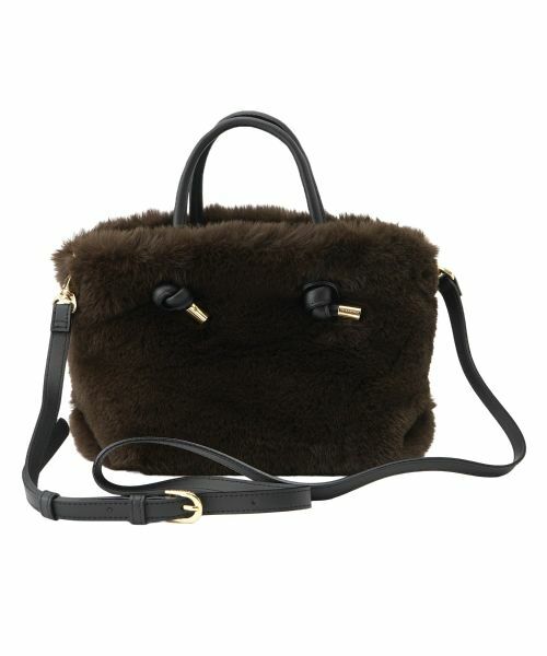 NEMIKA / ネミカ ハンドバッグ | 2WAYエコファートート【VIOLAd’ORO】（ダークブラウン系）