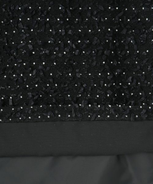 NEMIKA / ネミカ ミニ・ひざ丈スカート | テープヤーンパール調ボタンスカート【NEMIKA】 | 詳細3