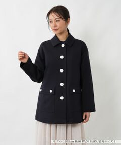 NEMIKA / ネミカ その他アウター | ステンカラーショートコート【NEMIKA】