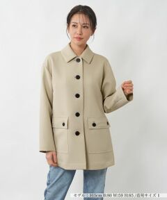 NEMIKA / ネミカ その他アウター | ステンカラーショートコート【NEMIKA】