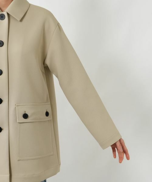 NEMIKA / ネミカ その他アウター | ステンカラーショートコート【NEMIKA】 | 詳細12