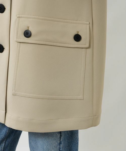 NEMIKA / ネミカ その他アウター | ステンカラーショートコート【NEMIKA】 | 詳細14