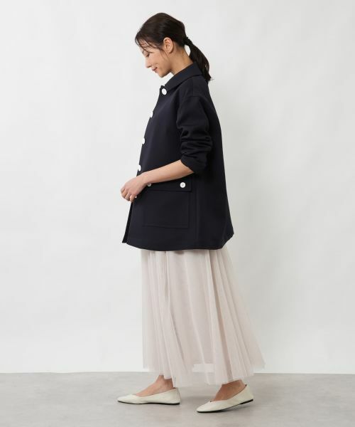 NEMIKA / ネミカ その他アウター | ステンカラーショートコート【NEMIKA】 | 詳細2
