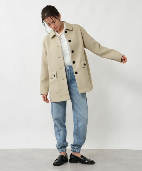 NEMIKA / ネミカ その他アウター | ステンカラーショートコート【NEMIKA】 | 詳細4