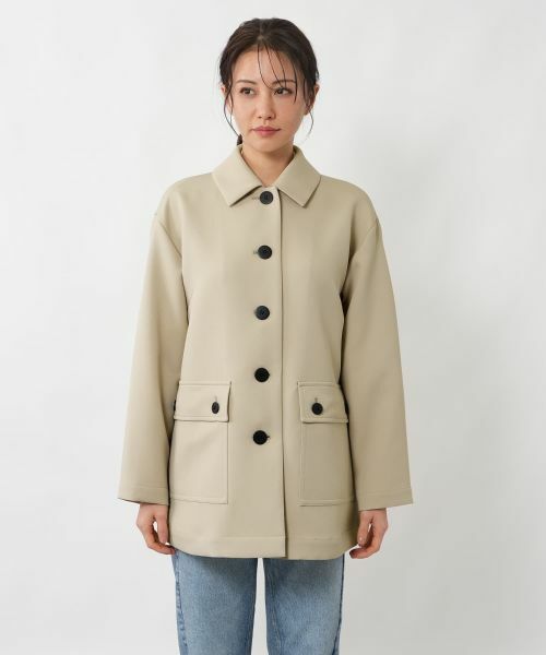 NEMIKA / ネミカ その他アウター | ステンカラーショートコート【NEMIKA】 | 詳細7