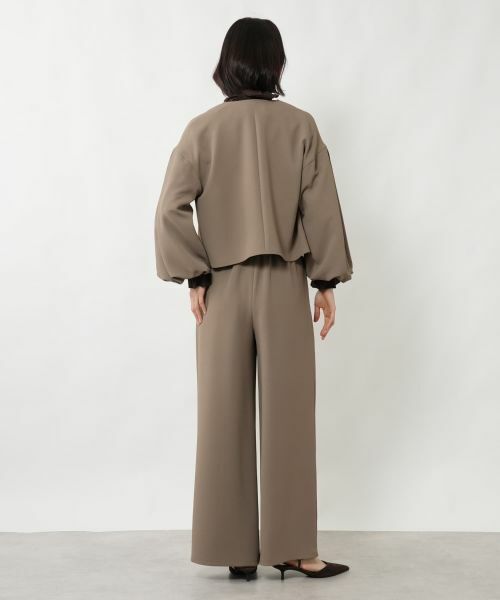 NEMIKA / ネミカ テーラードジャケット | ドロップショルダーノーカラージャケット【NEMIKA】 | 詳細19