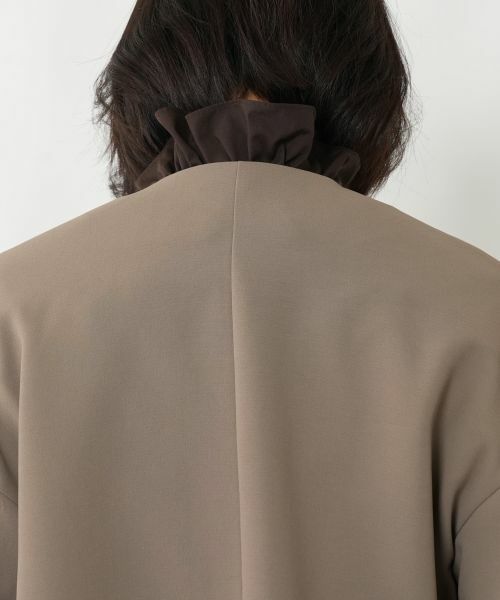 NEMIKA / ネミカ テーラードジャケット | ドロップショルダーノーカラージャケット【NEMIKA】 | 詳細24