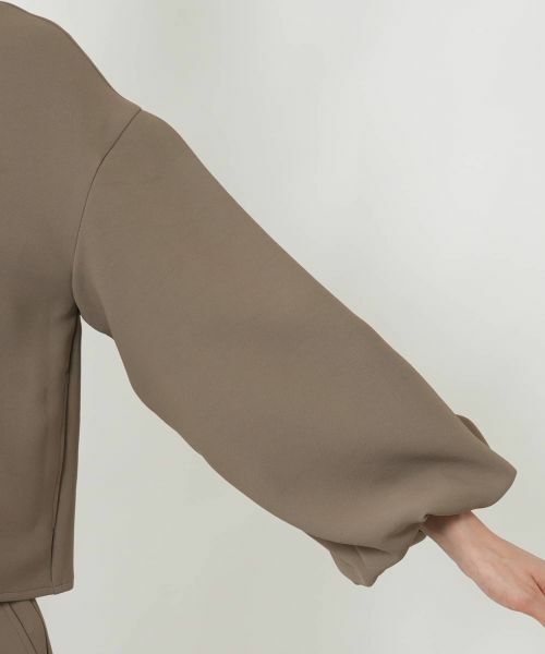NEMIKA / ネミカ テーラードジャケット | ドロップショルダーノーカラージャケット【NEMIKA】 | 詳細25