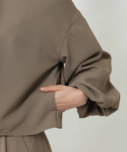 NEMIKA / ネミカ テーラードジャケット | ドロップショルダーノーカラージャケット【NEMIKA】 | 詳細26