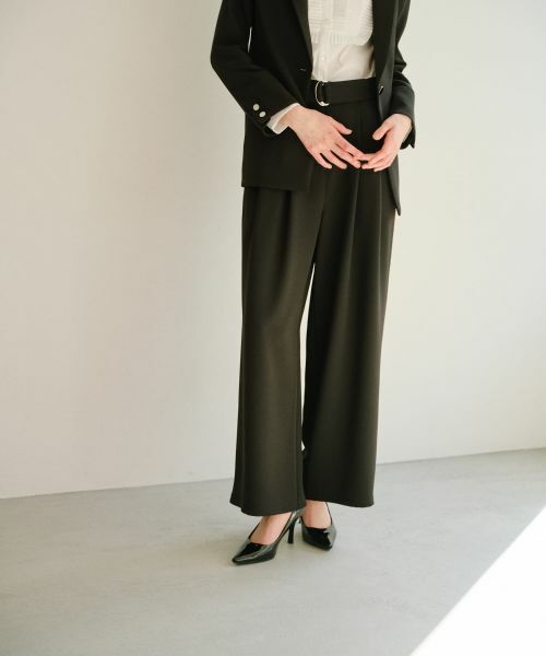 NEMIKA / ネミカ その他パンツ | タックワイドパンツ【NEMIKA】 | 詳細21