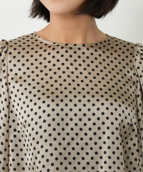 NEMIKA / ネミカ シャツ・ブラウス | ドットボリュームスリーブブラウス【NEMIKA】 | 詳細21