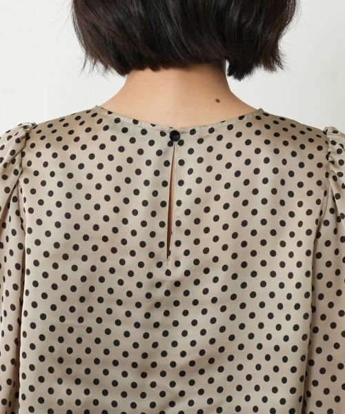 NEMIKA / ネミカ シャツ・ブラウス | ドットボリュームスリーブブラウス【NEMIKA】 | 詳細22