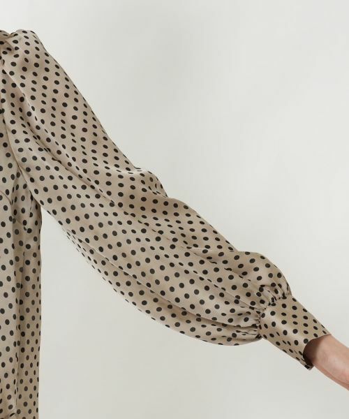 NEMIKA / ネミカ シャツ・ブラウス | ドットボリュームスリーブブラウス【NEMIKA】 | 詳細23