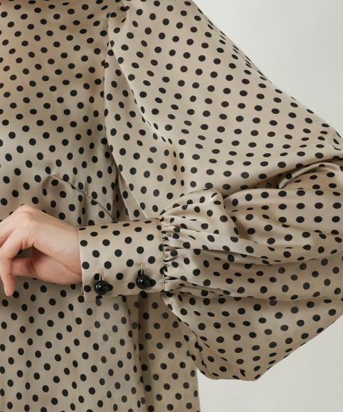 NEMIKA / ネミカ シャツ・ブラウス | ドットボリュームスリーブブラウス【NEMIKA】 | 詳細24