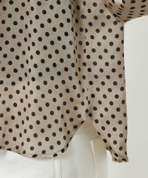 NEMIKA / ネミカ シャツ・ブラウス | ドットボリュームスリーブブラウス【NEMIKA】 | 詳細25