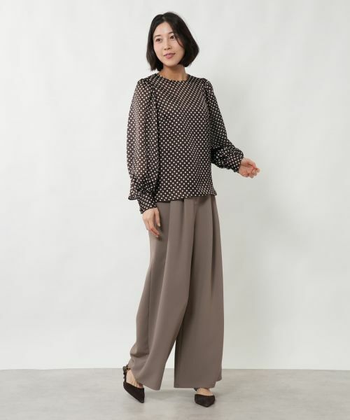 NEMIKA / ネミカ シャツ・ブラウス | ドットボリュームスリーブブラウス【NEMIKA】 | 詳細27