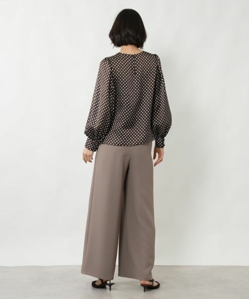 NEMIKA / ネミカ シャツ・ブラウス | ドットボリュームスリーブブラウス【NEMIKA】 | 詳細29