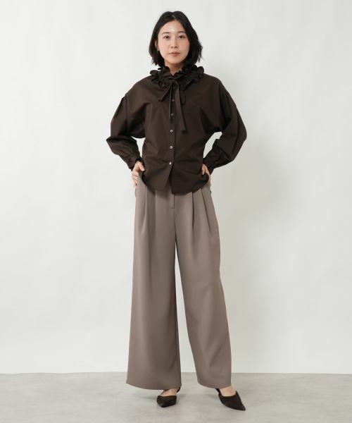 NEMIKA / ネミカ シャツ・ブラウス | フリルリボンブラウス【NEMIKA】 | 詳細19