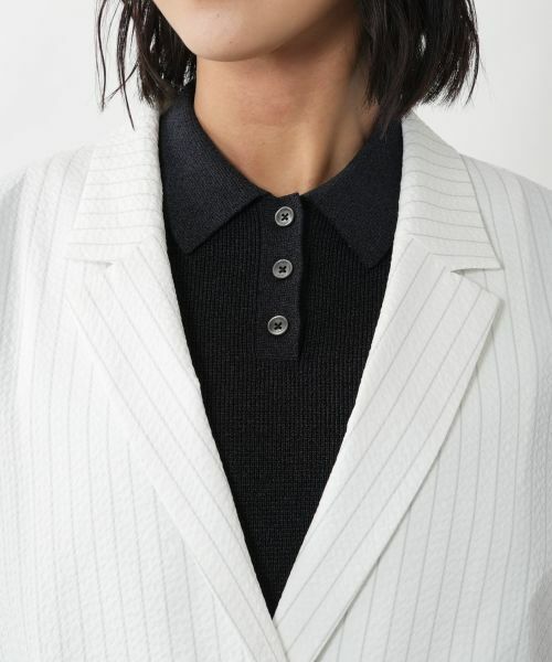 NEMIKA / ネミカ テーラードジャケット | 【セットアップ対応】ピンストライプ柄ジャケット【NEMIKA】 | 詳細16
