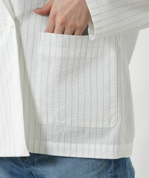 NEMIKA / ネミカ テーラードジャケット | 【セットアップ対応】ピンストライプ柄ジャケット【NEMIKA】 | 詳細20